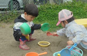 2歳児（一時預かり）の子どもたちの様子
