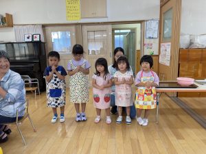 ３歳児・満３歳児の子どもたちの様子