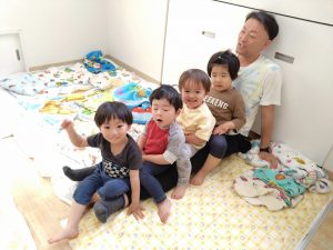 2歳児（一時預かり）の子ども達の様子