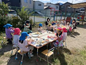 給食のようす